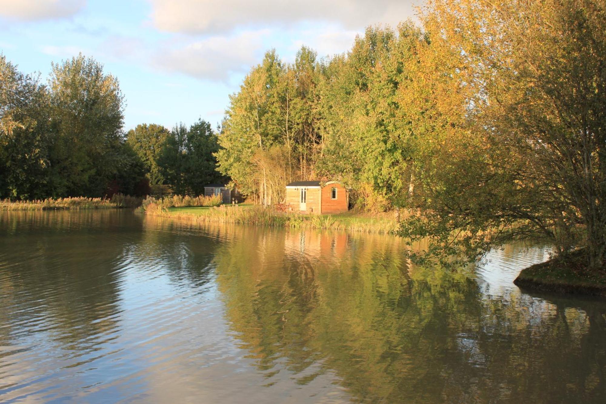 Campsite Luxury Shepherds Hut - The Foxglove By The
